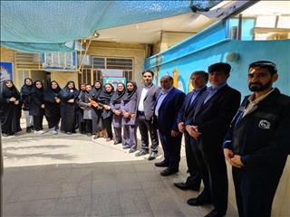 مدیرعامل شرکت سنگ آهن مرکزی بافق روز دختر را به دختران مرکز حرفه‌آموزی معلولین نرگس تبریک گفت