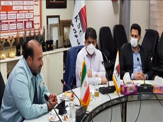 دیدار مدیرعامل فولاد خوزستان با اعضای صنایع کوچک استان
