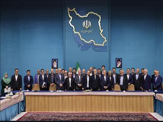 کدامیک از اعضای اتاق ایران به دیدار رئیس‌جمهور رفتند؟