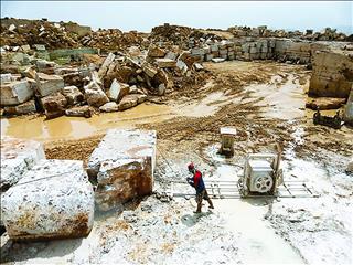 سهم ناچیز صنعت سنگ در مصرف آب