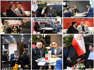 بازدید مدیرعامل شرکت آهن و فولاد ارفع از نمایشگاه متافو در روز پایانی و برگزاری نشست‌های تخصصی