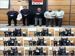 تقدیر از نفرات برتر HSE