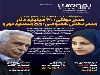 مدیر دولتی: ۳۰ میلیارد دلار، مدیر بخش خصوصی: ۵۵ میلیارد یورو