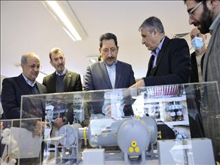 گزارش تصویری دیدار وزیر صمت و معاونان معدنی‌اش از سازمان انرژی اتمی