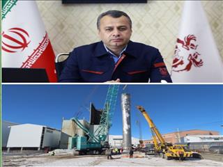 اجرای عملیات نصب تجهیزات سنگین کارخانه اکسیژن مجتمع مس سونگون