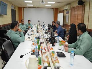 برگزاری جلسات شناسایی و بازنگری ریسک اهداف استراتژیک در فولاد هرمزگان