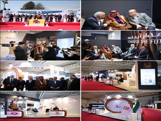سفیران اندونزی و عربستان از غرفه شرکت ملی مس بازدید کردند