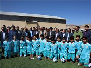 افتتاح آکادمی فوتبال رابر، فرصتی تازه برای نوجوانان مستعد منطقه است