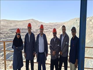 بازدید مدیران حوزه حسابرسی و ارزیابی عملکرد ایمپاسکو از مجتمع انگوران