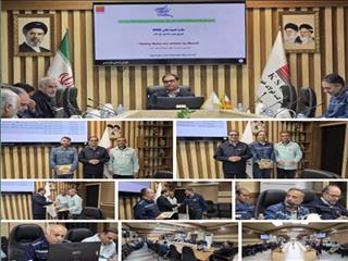 جلسه کمیته عالی HSE شرکت فولاد خوزستان